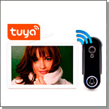 Комплект беспроводной домофон «SkyNet 1100-Tuya (1+0)»