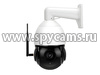 «HDcom K630-30X-ASWVP4» - беспроводная POE уличная охранная 4MP Wi-Fi купольная поворотная IP-камера наблюдения