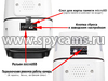 Wi-Fi IP камера Link Solar YN88-S с солнечной батареей - разъемы и управление